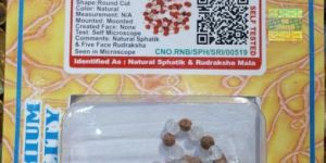 Sphatik Rudraksha Mala