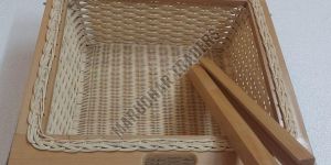 PVC Wooden Basket