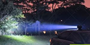 Revolving Search Light with Remote Control