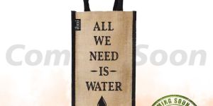 Jute Water Bottle Bags