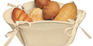 Plain Cotton Bread Basket