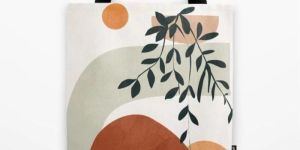 Printed Cotton Tote Bag