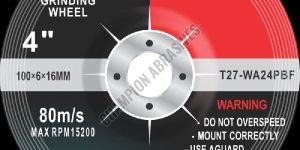 4X6 Green Grinding Wheel