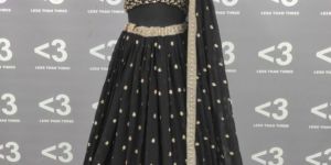 Elegant Indian Designer Lehenga for Sangeet Ceremony