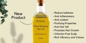 Organic Henna Rosemary Hair Oil