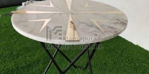 Round Marble Table Top