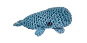 Crochet Stuffed Sperm Whale Toy
