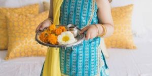 Kids Sleeveless Lehanga Set