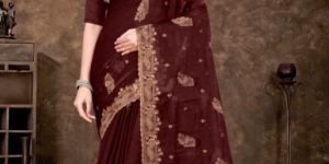 Women Chiffon Saree -1