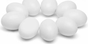 Fresh White Eggs