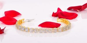 Brass Cz Bracelet