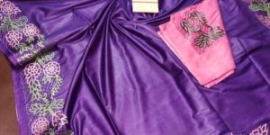 Bhagalpuri Tussar Silk Saree