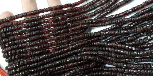 Garnet Tyre Beads