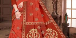 Julie Printed Cotton Saree