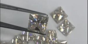 Square Shape Moissanite Diamond