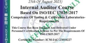 ISO 17025:2017 General Certification Service