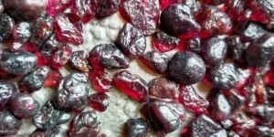 Rough Burmese Ruby Gemstone