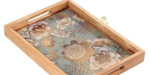 Wooden Enamel Tray