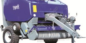Round Straw Baler