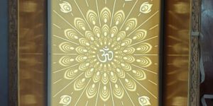 Printed CNC Wooden Corian Mandir