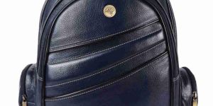Leather Laptop Backpack