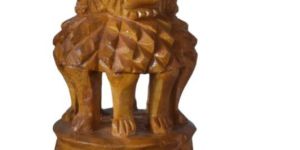 ASHOK WOODEN STATUE