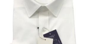 Mens White Cotton Shirt