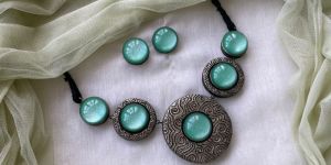 Terracotta Necklace Set