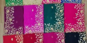 60 Gram Embroidery Dupatta