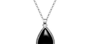 Ladies Black Onex Pendant