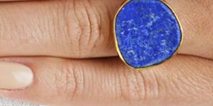 Ladies Lapis Lazuli Ring