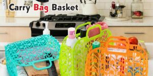 Plastic Carry Bag Baskets