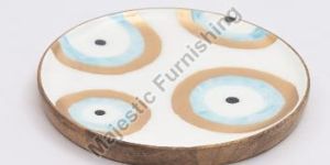 Dino Eggs Wooden Plates