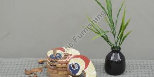 Mirage Wooden Coaster