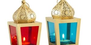 Iron T- Light Candle Holder