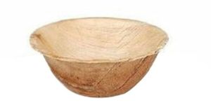 5 Inch Round Areca Leaf Bowl