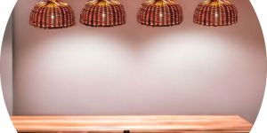 Handmade Bamboo Ceiling Lamp