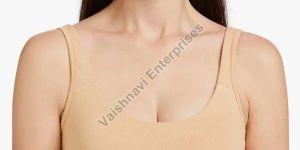 Plain Cotton Ladies Sports Bra