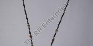 Brass Multicolor Bead Mangalsutra with Pendant