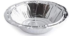 Disposable Silver Paper Bowl