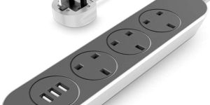 3 USB and 3 Socket Extension Board