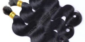 Unstitched Bulk Human Hair Extension