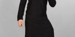 Mens Designer Black Cotton Kurta