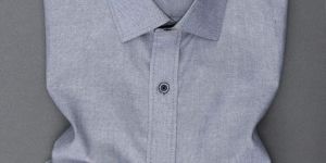 Mens Full Sleeve Shirt Grey Ashby