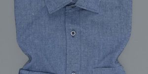 Mens Full Sleeve Shirt Oceanic Blue