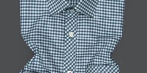 Mens Full Sleeve Shirt Green Checkered