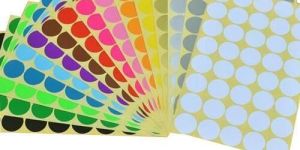 Multicolor Paper Stickers