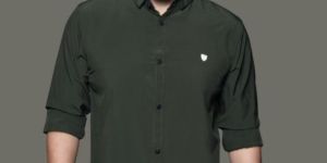 Mens Plain Cotton Shirt