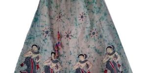 Ladies Hand Painted Skirt
