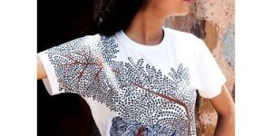 Ladies Hand Painted T Shirt